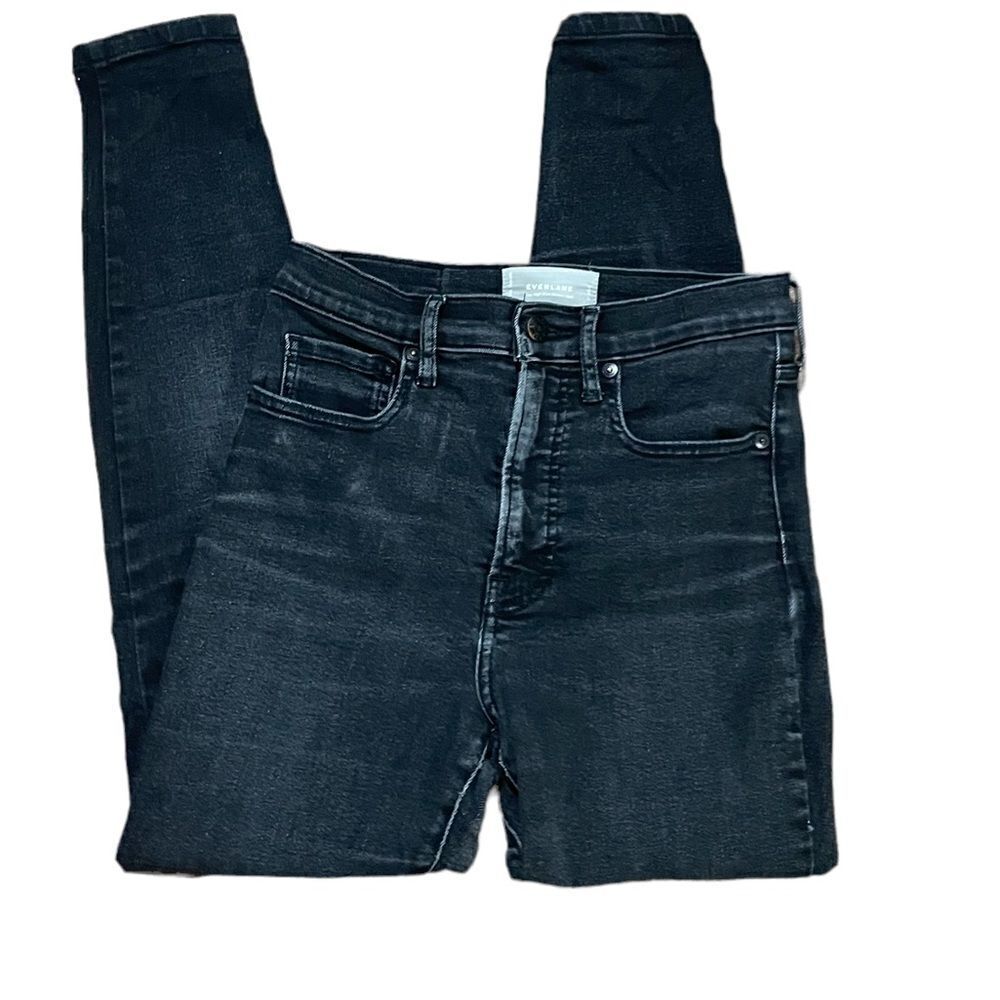 Everlane black high rise skinny jean - Picture 8 of 11